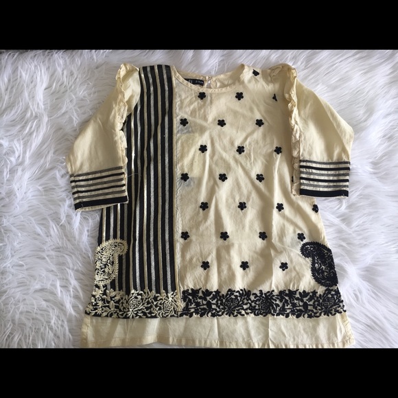 Embroidered top for girls - Picture 3 of 8